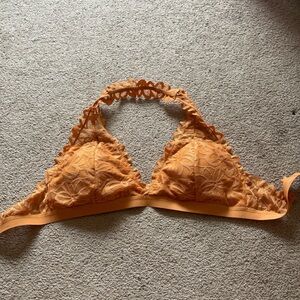 Lace Bralette in Orange